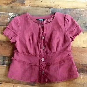 Short sleeved jacket size xl
